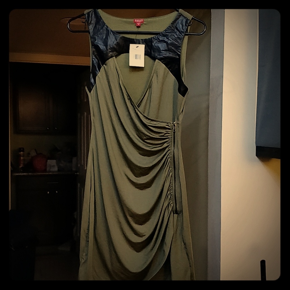 Maven ruched dress by guess